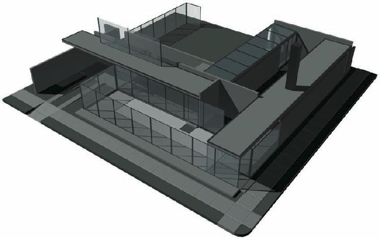 houston glass house michael bell architect