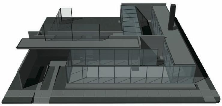 houston glass house michael bell architect