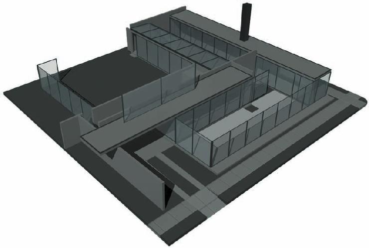 houston glass house michael bell architect