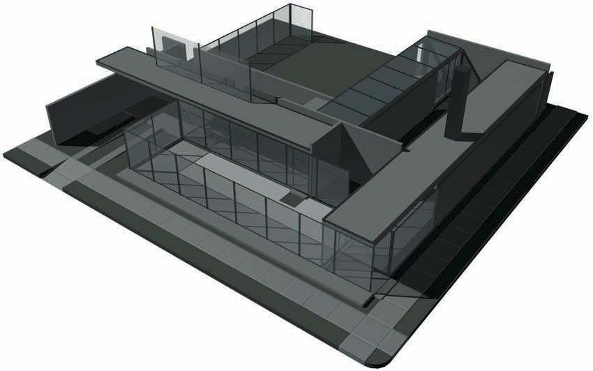 houston glass house michael bell architect